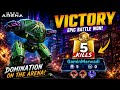 🏆 5 Kills, 1 Epic Victory! 🔥 Mech Arena Battle Gameplay 🎮 @gaming_marwadi
