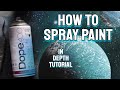 How to Spray Paint Art Tutorial using Dope 400 Classic Spray Paint