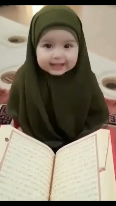 la ilaha illallah muhammadur rasulullah | Babygirl #shorts #baby