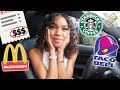 PAYING FOR THE PERSONS FOOD BEHIND ME FOR 24 HOURS! | Tealaxx2