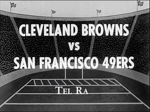 1955 Browns at Niners Game 2 Highlights