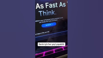 Dünyanın en iyi AI sohbeti! #kodlama #coding #coders #kod