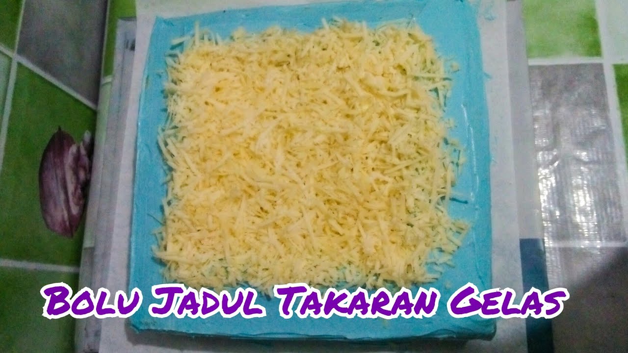 Resep Bolu jadul panggang Takaran gelas - YouTube