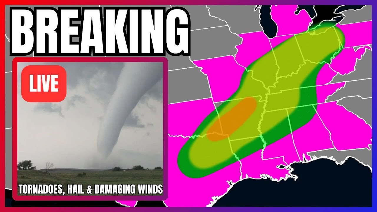 3/14/2024 Severe Weather Coverage As It Went Down - YouTube