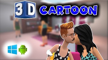 How To Make Real 3D Cartoon Movies or Funny Videos By Computer/Android Phone (Bangla Tutorial)