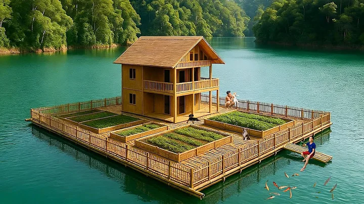 How to Build a Floating House on Water in 100 Days Using Ancient Vietnamese Techniques