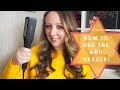 How to use the GHD Oracle - demo, review, easy curls!  Lovely Girlie Bits