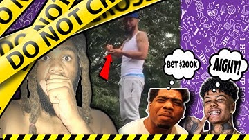 How The F**K!!! $200,000 Bet, Man Rolling Up, Blueface Does This... REACTION!!!