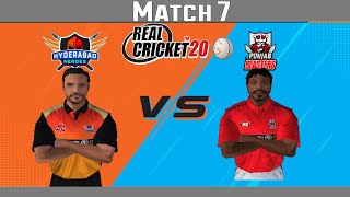#7 Punjab vs Hyderabad - RCPL / IPL 2021 auction Edition Real Cricket 20 Live screenshot 3