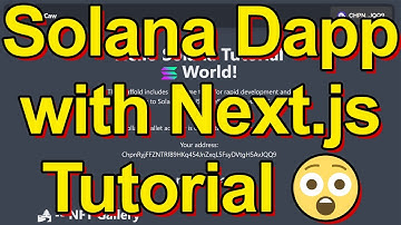 Next.js Solana Tutorial - TypeScript, TailwindCSS, Daisy UI in 4 mins