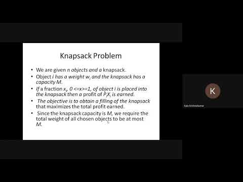 Greedy Knapsack