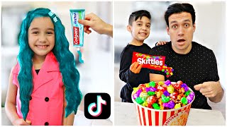 Hey jancys!! we know a lot of you are super bored at home so decided
to do couple easy tiktok life hacks help guys out!! btw we're still
doing...