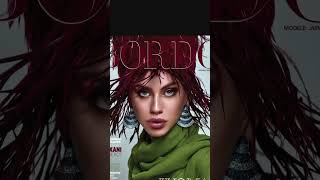 GAMES OF COLOURS #bordo #magazine #model #fashion #graphicdesign #motiongraphics #personazhe #cover