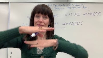 Determine Rate Law from Reaction Mechanism, Fast then Slow Step: Part 2