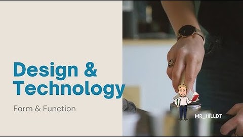 Form & Function - GCSE/KS3 Design & Technology | Product Design