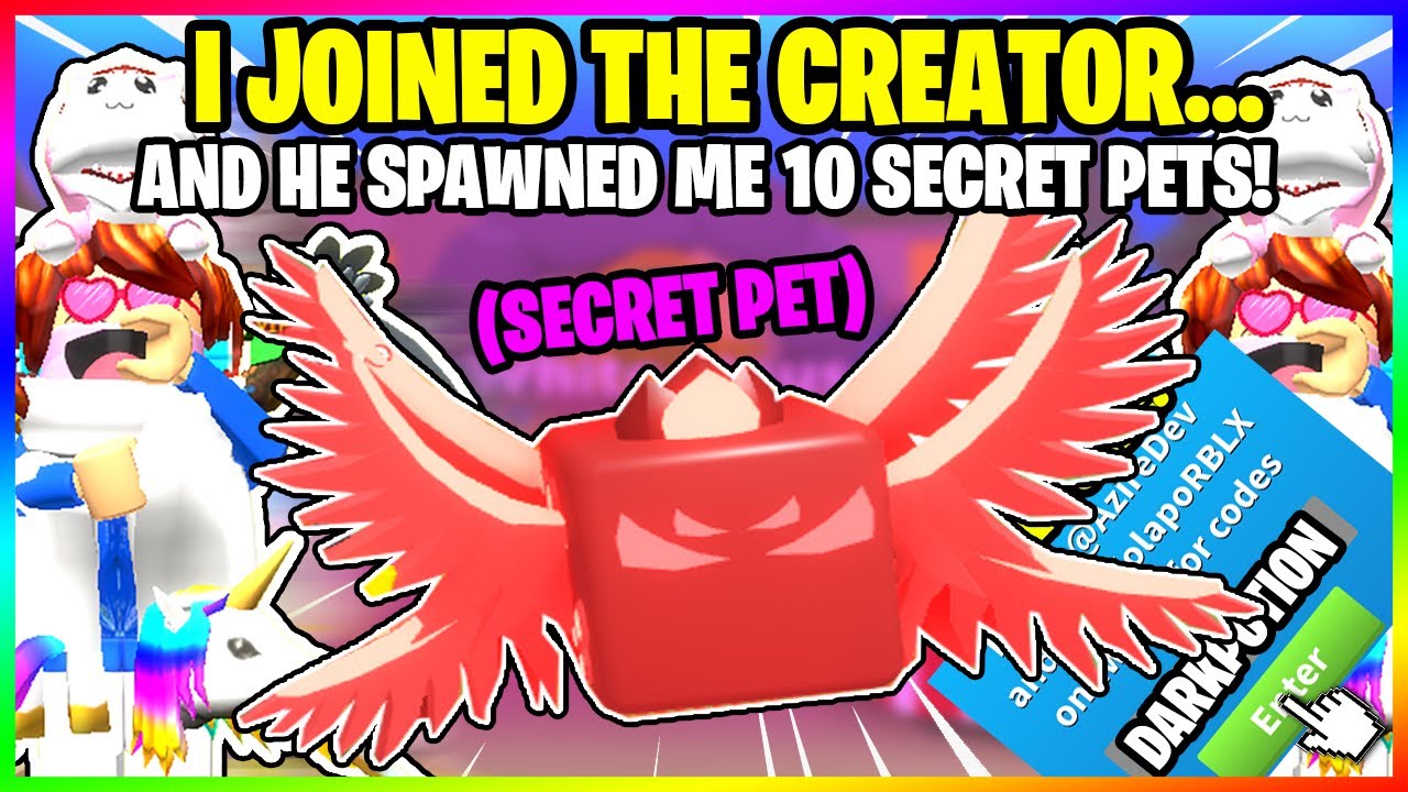 Bomb Simulator 30m Event I Joined The Creator And He Spawned Me The New Secret Event Pets Roblox - new robux logo jxst dex roblox robux youtube