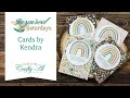 4 Rainbow Cards | Inspired Saturdays with Cards by Kendra