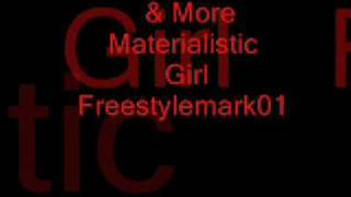 & More - Materialistic Girl