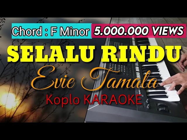 SELALU RINDU - Evie Tamala Koplo KARAOKE Dangdut Time Cover YAMAHA PSR S970 class=