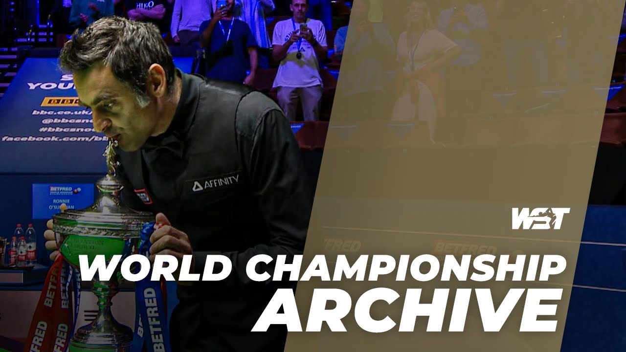 Ronnie OSullivans SIXTH World Championship Win 2020 vs Kyren Wilson