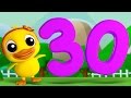 Numbers Song  1 to 30 | 3D Rhymes | Learning Number For Kids