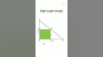 Right angle triangle|Area of square|Geometry|logicxonomy|shorts