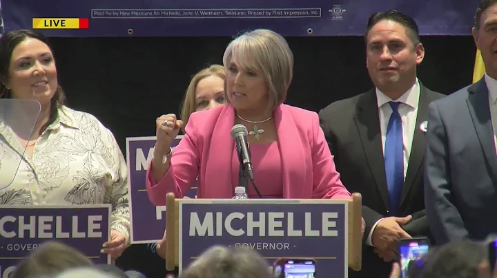 Michelle Lujan Grisham reelected as governor