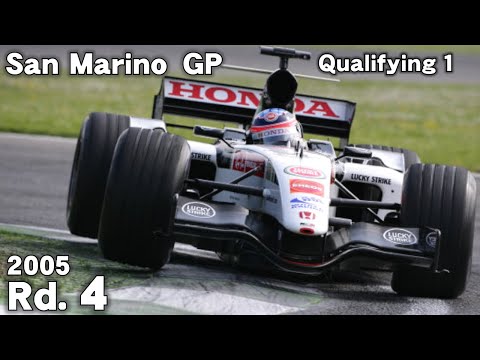 2005 San Marino GP Qualifying-1 佐藤琢磨 M.Schumacher Takuma SATO