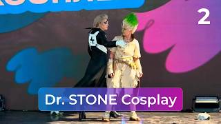 Dr. STONE Cosplay Performance | Senku, Xeno & Stanley | VK Fest 2026 | Day 2