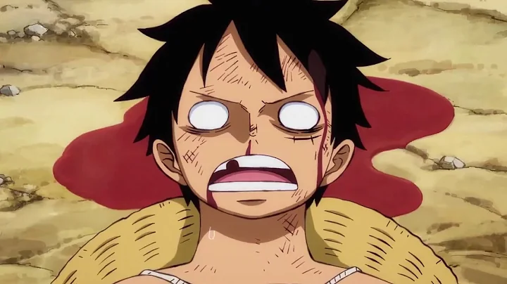 Luffy Conqueror's Haki While Unconscious After Getting Beaten By Kaido