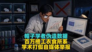 🎓🧪学术圈「皇帝的新衣」：学术打假自媒体博主实名手撕「帽子学者」，数据造假捅破天！