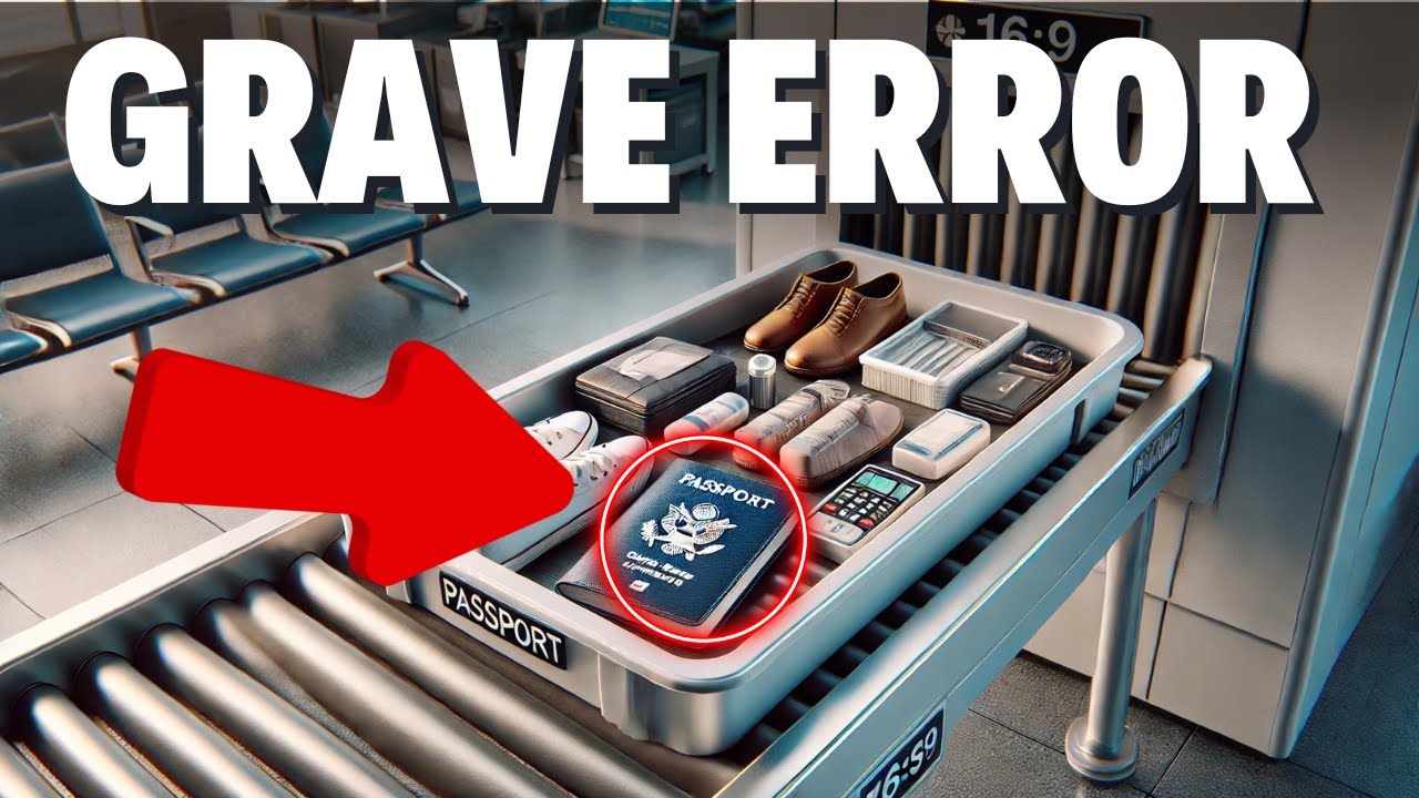 ERRORES en el AEROPUERTO que debes EVITAR a toda costa! (TIPS de SEGURIDAD)