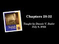 Isaiah 28-32 (July 6, 2022 - Wedesday Night Bible Class)