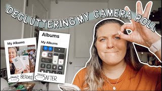 DECLUTTERING MY CAMERA ROLL: Over 700 Screenshots GONE! || huntermerck