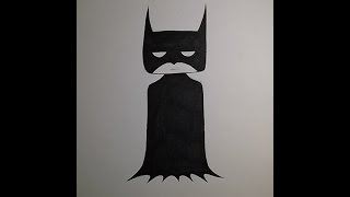 easy quick batman draw