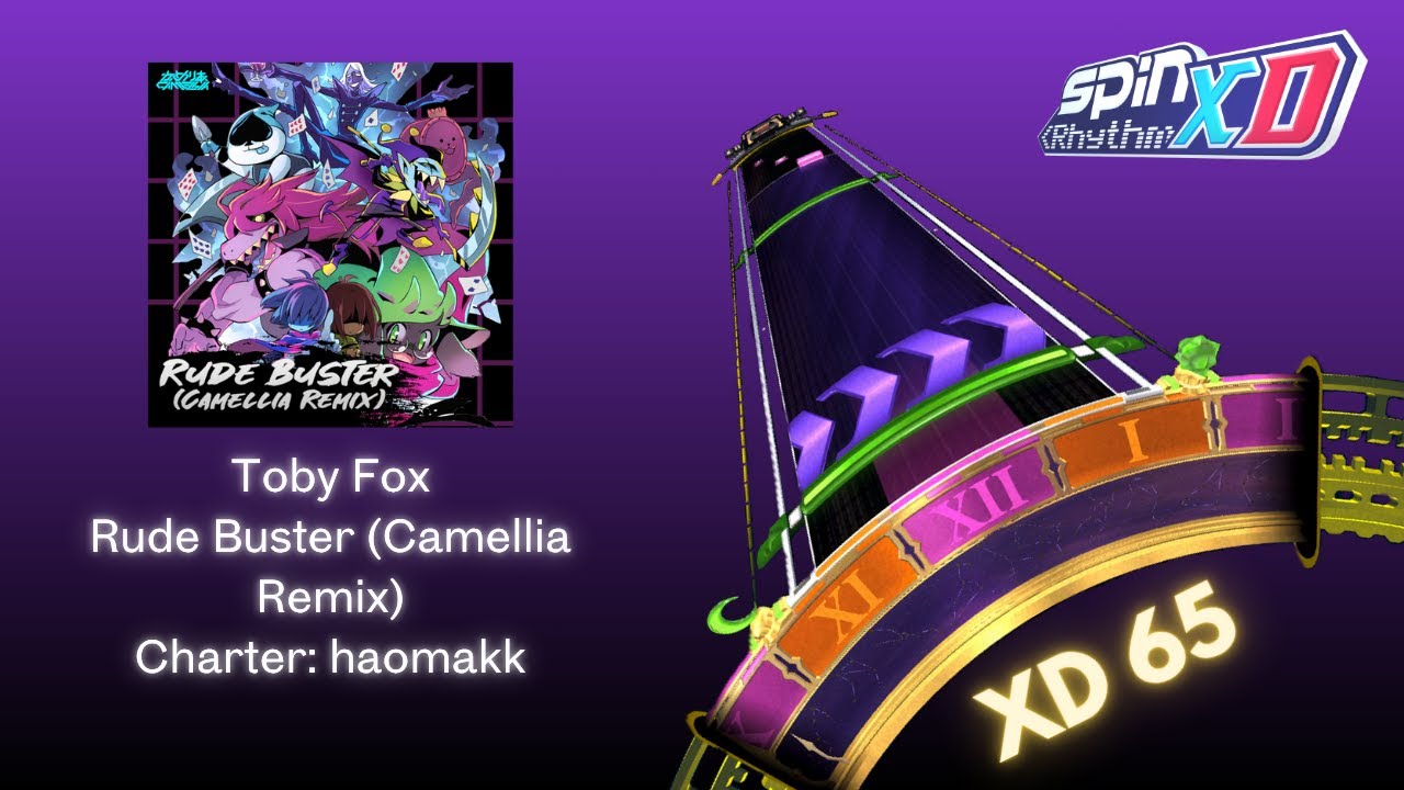 SRXD Custom: Toby Fox - Rude Buster (Camellia Remix) | Charted by haomakk