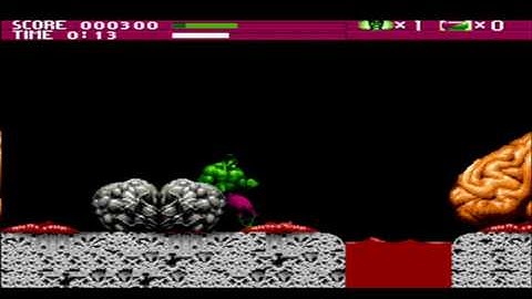 Incredible Hulk (Genesis) game over