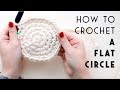 How to Crochet a Flat Circle