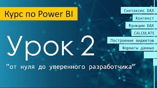 Урок 2 курса по Power BI 