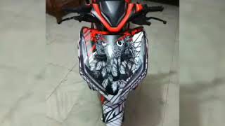 Sticker Decal Vario 125 Owl