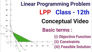 Linear programming problem class 12th | Elements of mathematics linear programming problem | LPP
