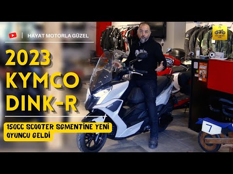 Kymco'dan Yeni 150cc Scooter | Kymco Dink-R Ön İnceleme | Hayat Motorla Güzel