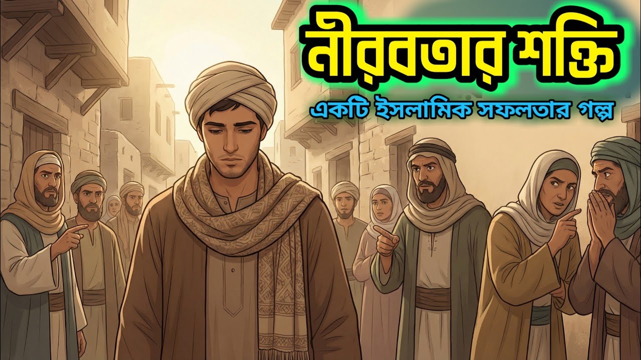 চুপ থাকো - সফলতা আসবেই | নীরবতার শক্তি | জীবন বদলে দেওয়া ইসলামিক গল্প | HidayahToon Bangla Story