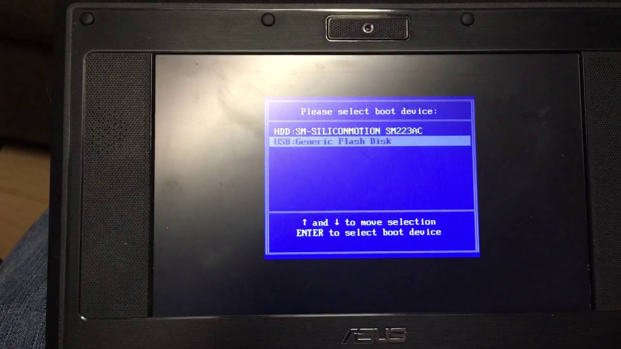 Aros limited  edition USB stick booting eeepc