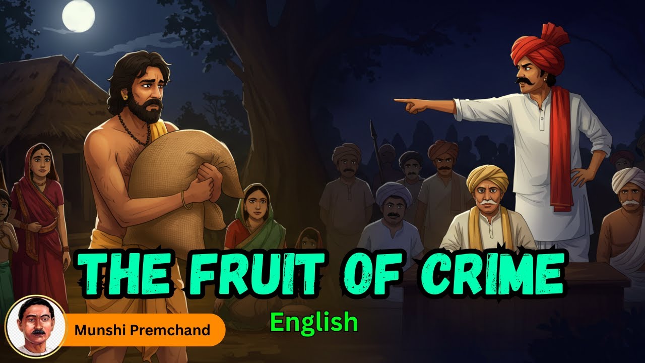 The Fruit of Crime- Munshi Premchand | Moral Animated story in English | Social  Message story