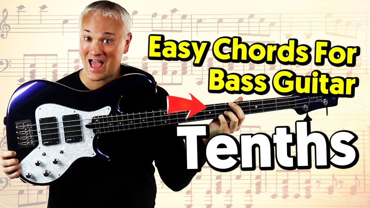 Easy Chords For Bass Guitar – Tenths 