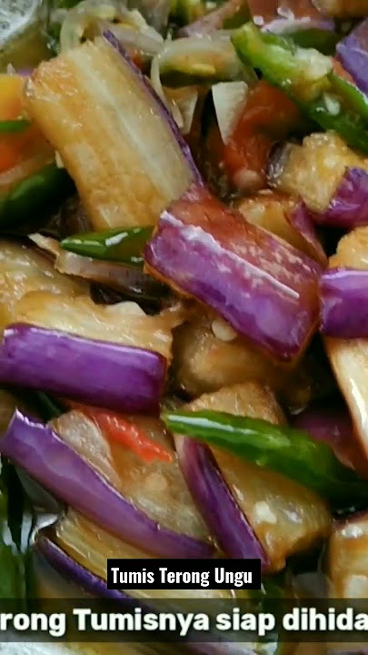 Tumis Terong Ungu