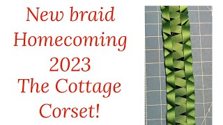 New braid for Homecoming 2023! The Cottage Corset!#homecoming2023 #homecomingmums #homecomingbraids