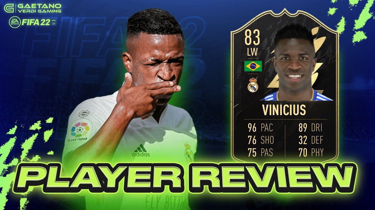 Player 22. Vinicius Jr FIFA 22.