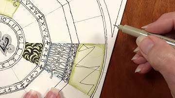 Zentangle Project Pack #04 -- 12 Days of Zentangle - Day 5